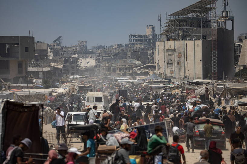Strefa Gazy, zdjęcie ilustracyjne, fot. PAP/EPA/HAITHAM IMAD