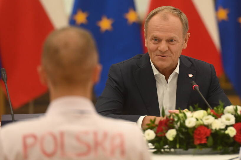 Premier Donald Tusk. Fot. PAP/Piotr Nowak