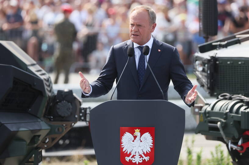 Premier Donald Tusk. Fot. PAP/Leszek Szymański