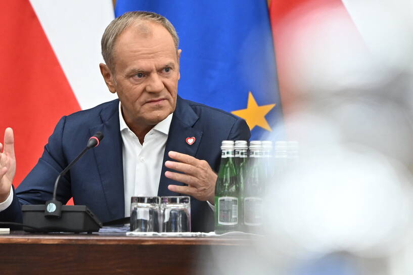 Premier Donald Tusk Fot. PAP/Radek Pietruszka 