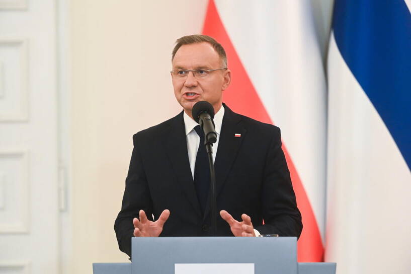 Prezydent RP Andrzej Duda. Fot. PAP/Piotr Nowak