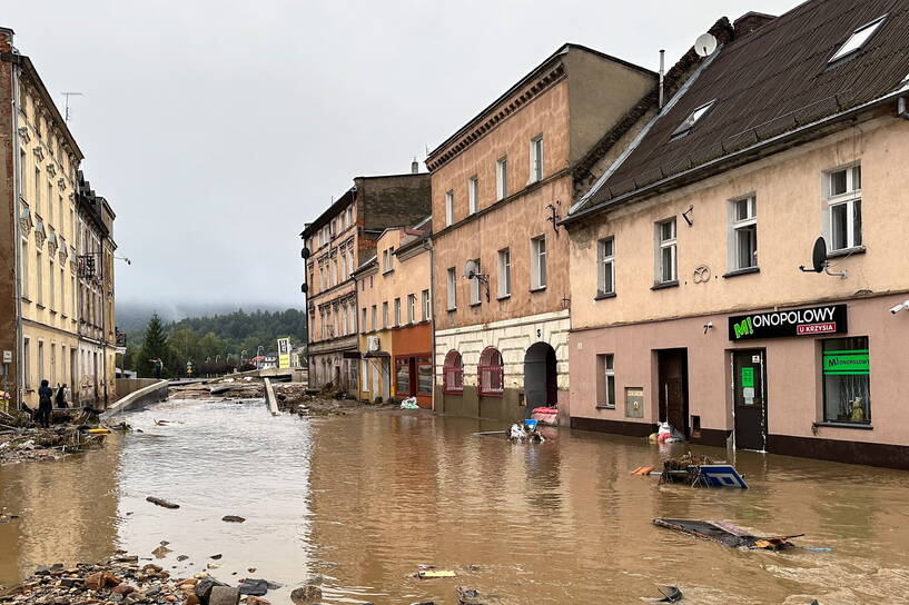 Głuchołazy po zalaniu Fot. PAP/Michał Meissner