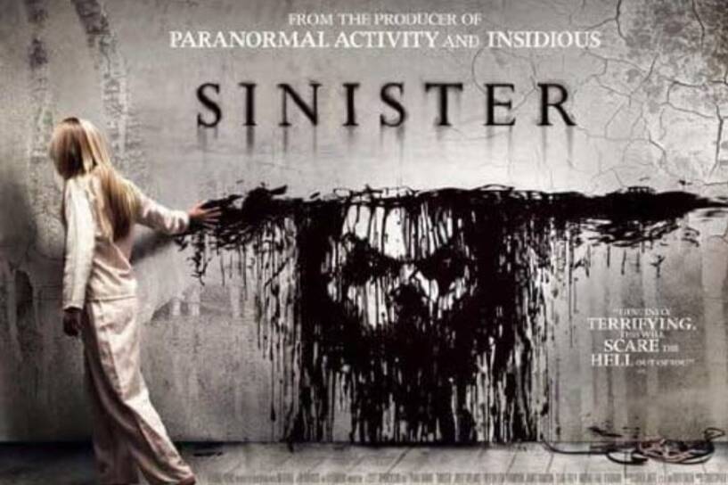 Plakat z filmu "Sinister". Fot. mat. prasowe