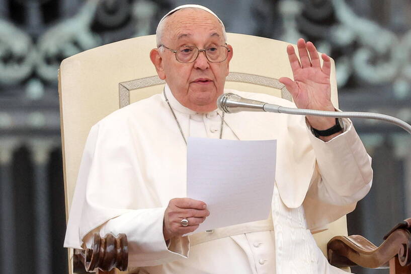 Papież Franciszek. Fot. PAP/EPA/GIUSEPPE LAMI