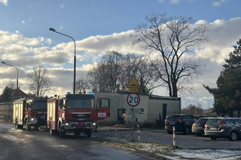 Z placówki ewakuowano dzieci i pracowników. Fot. FB/ Kordian Kolbiarz Burmistrz Nysy