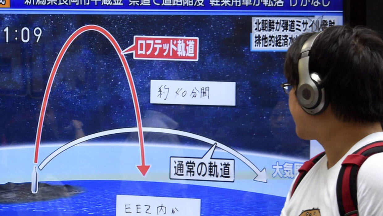 Korea Pln Wystrzelila Miedzykontynentalny Pocisk Balistyczny Polska Agencja Prasowa Sa