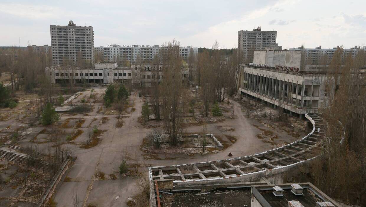 Czarnobyl. Fot. Sergey Dolzhenko PAP/EPA