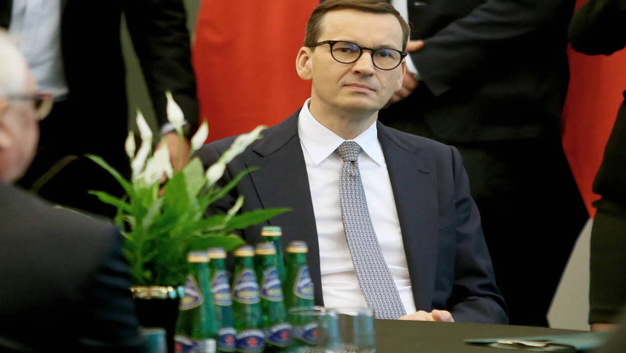 Premier Mateusz Morawiecki Fot. PAP/Zbigniew Meissner