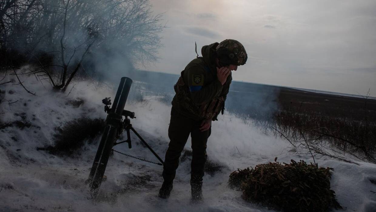 Żołnierz armii ukraińskiej. Fot. Twitter