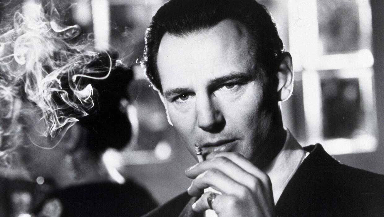 Liam Neeson jako Oscar Schindler w filmie "Lista Schindlera", fot. PAP/Photoshot