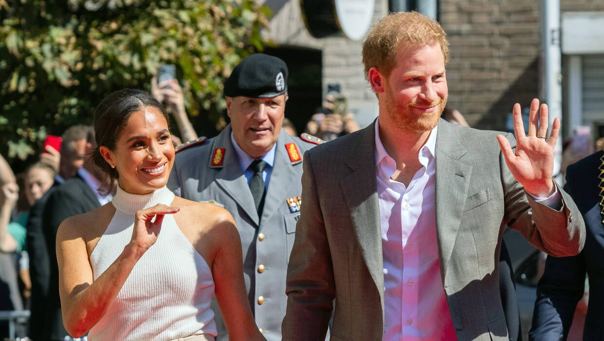 Książę Harry i Meghan Markle,. Fot. PAP/DPA/Rolf Vennenbernd