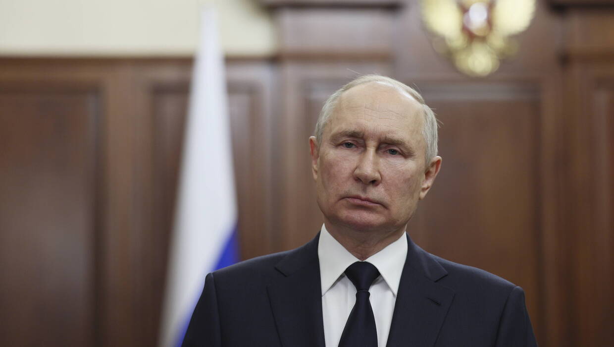 Władimir Putin. Fot. PAP/	GAVRIIL GRIGOROV /SPUTNIK / KREMLIN POOL