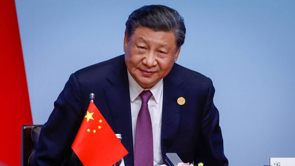 Prezydent Chin Xi Jinping. Fot. PAP/EPA/MARK R. CRISTINO