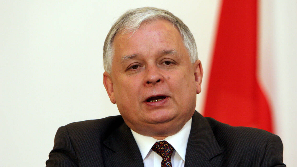 Lech Kaczyński. Fot.  PAP/Leszek Szymański
