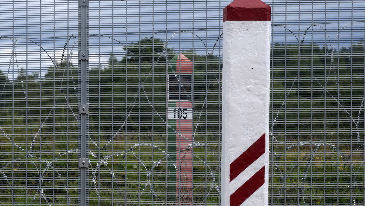 Granica łotewsko-białoruska. Fot. PAP/ EPA/VALDA KALNINA 