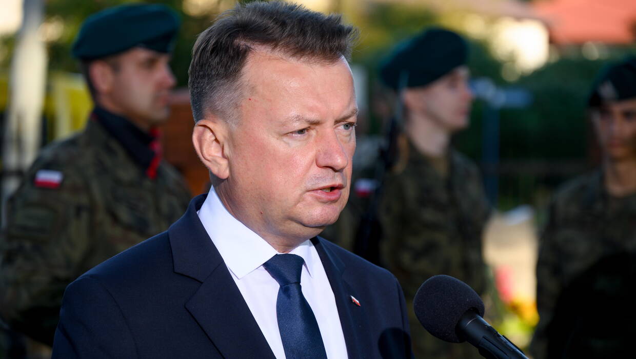 Minister Obrony Narodowej Mariusz Błaszczak, fot. PAP/Paweł Topolski