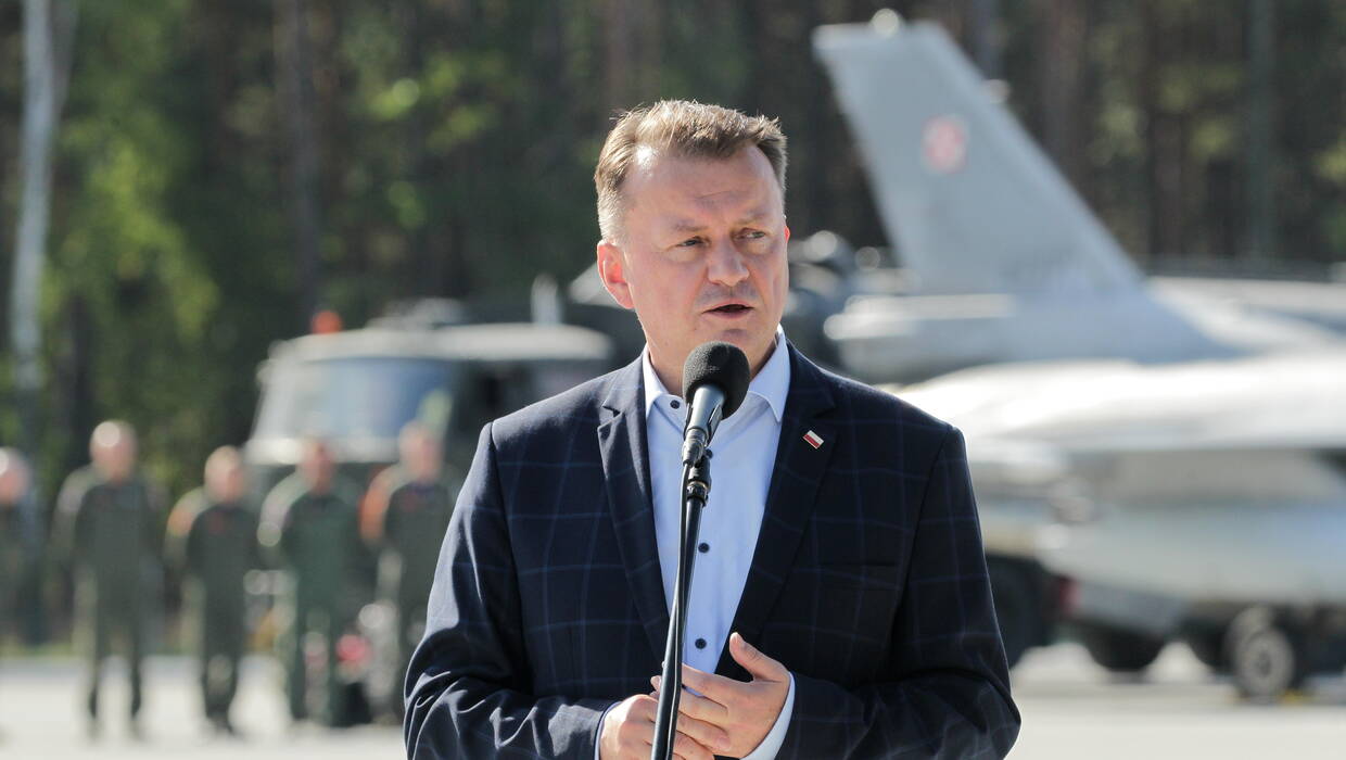 Minister obrony narodowej Mariusz Błaszczak.  Fot. PAP/Tomasz Waszczuk