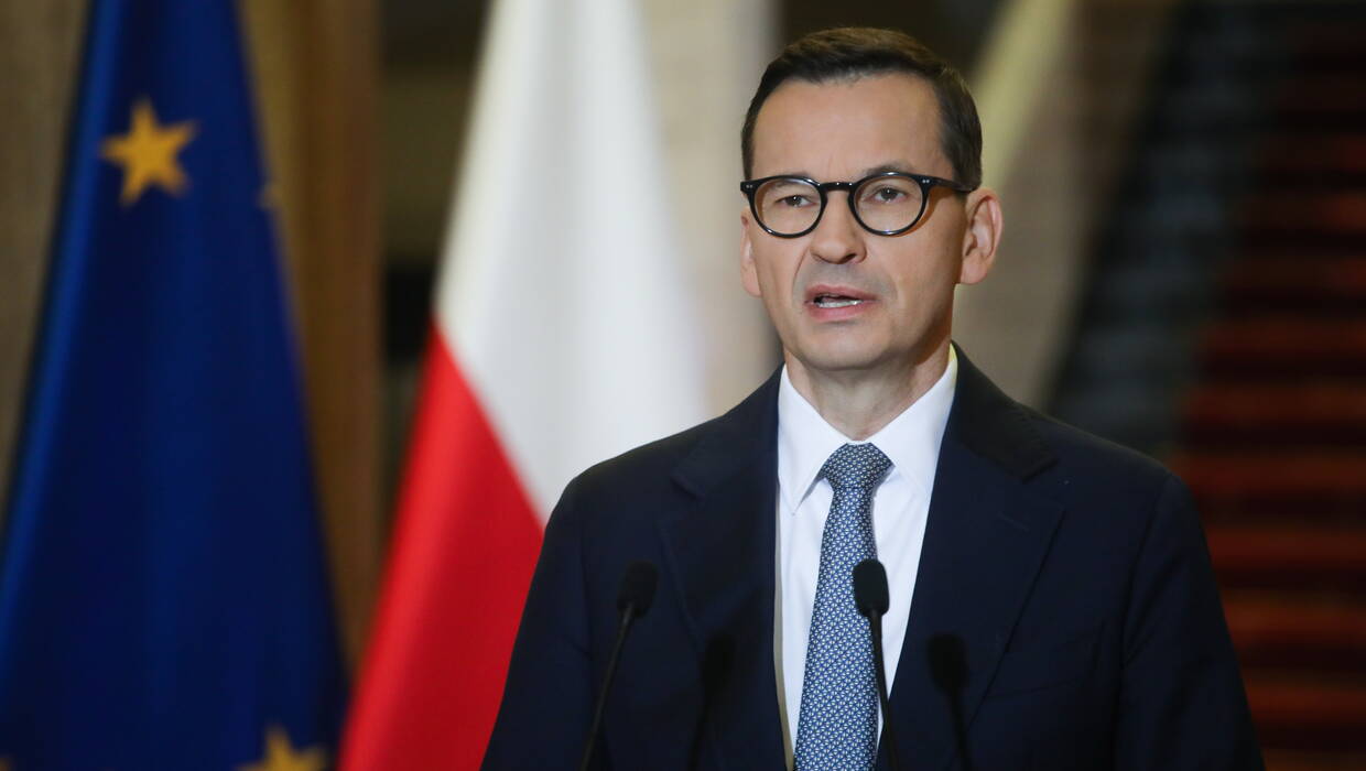 Mateusz Morawiecki. Fot. PAP/Albert Zawada