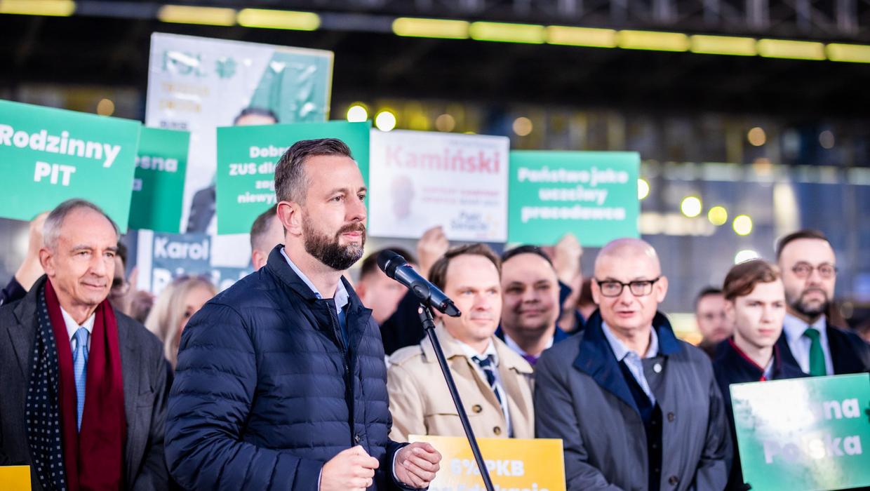 Konferencja Trzeciej Drogi 13 października w Warszawie, fot. twitter.com/@nowePSL