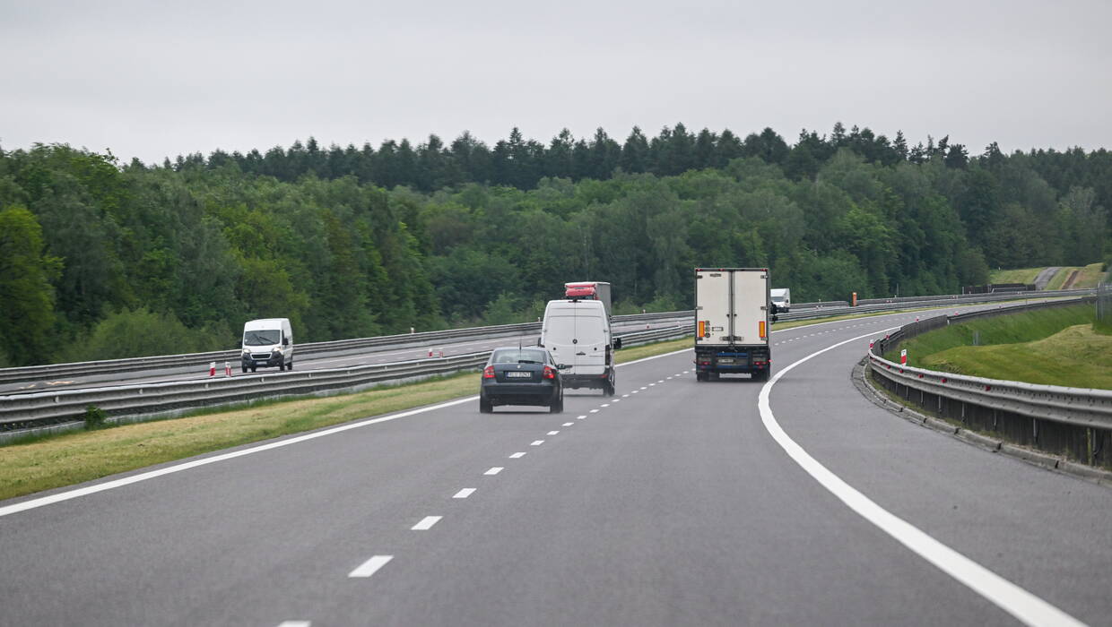 Autostrada A4. fot. PAP/Darek Delmanowicz