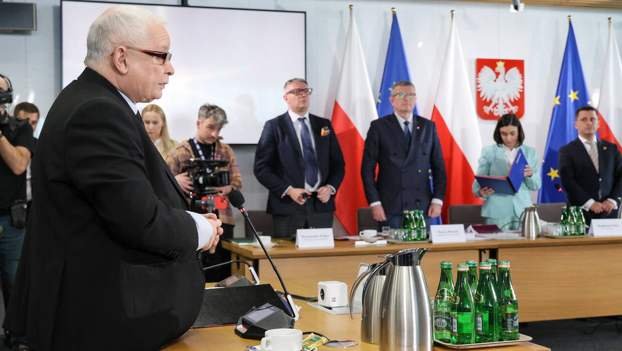 Jarosław Kaczyński Fot. PAP/Paweł Supernak