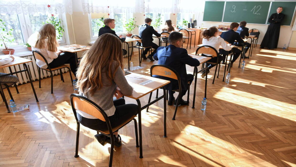 Uczniowie w trakcie lekcji religii. Fot. PAP/Wojciech Pacewicz (zdjęcie ilustracyjne)
