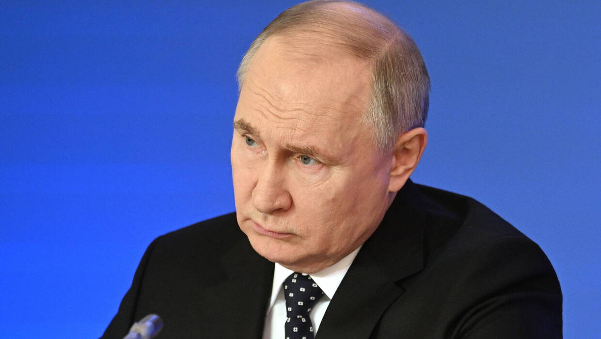 Władimir Putin, fot. PAP/EPA/PAVEL BEDNYAKOV/SPUTNIK/KREMLIN POOL