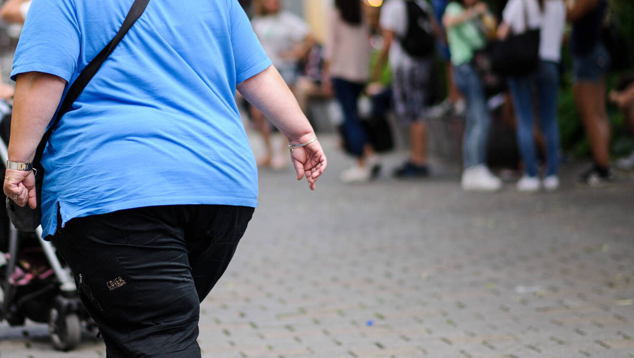 Osoba z otyłością, zdjęcie ilustracyjne, fot. PAP/DPA/picture alliance/Robert Schlesinger