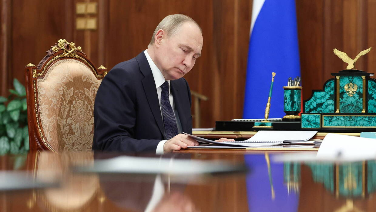 Władimir Putin Fot. ALEXANDER KAZAKOV/SPUTNIK/KREMLIN POOL/PAP/EPA