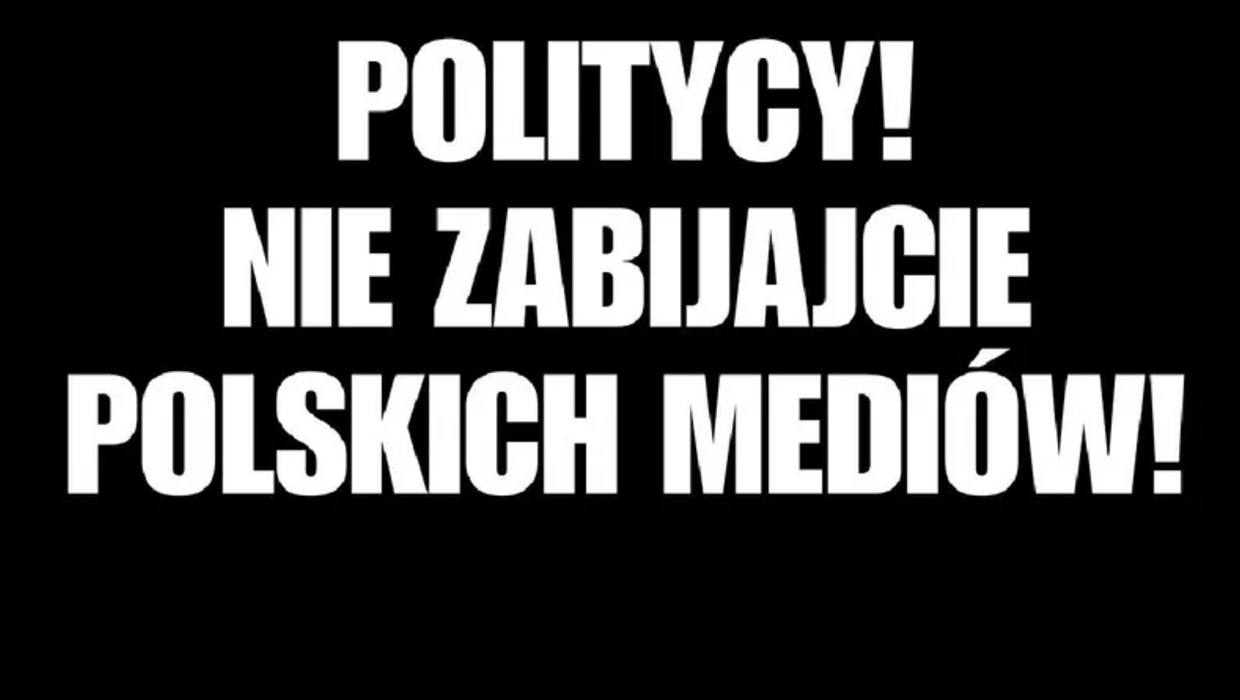 Apel mediów do polityków. Źródło: wp.pl, screenshot