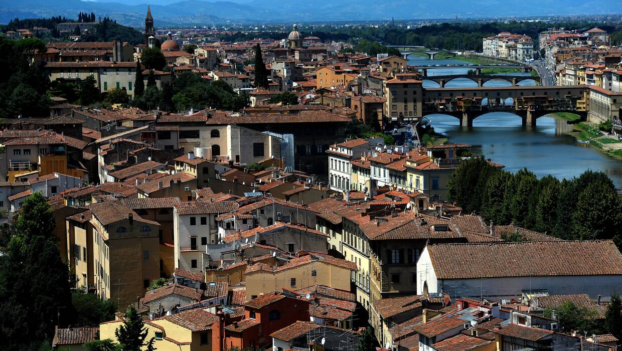 Panorama Florencji. Fot. PAP/Darek Delmanowicz