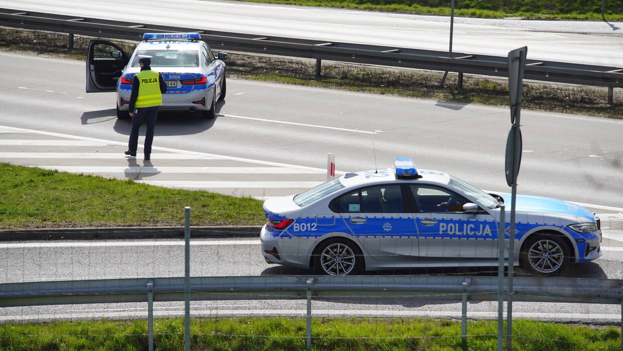 Na miejscu zginął 33-letni kierowca auta. Fot. PAP/	Dariusz Gdesz (zdjęcie ilustracyjne)