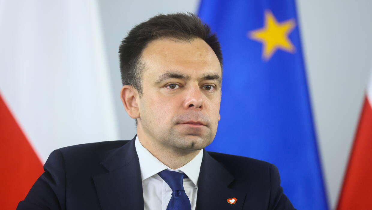 Minister finansów Andrzej Domański. Fot. PAP/Leszek Szymański