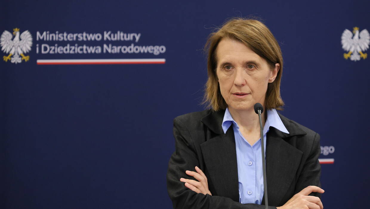 Minister kultury i dziedzictwa narodowego Hanna Wróblewska, fot. PAP/Paweł Supernak