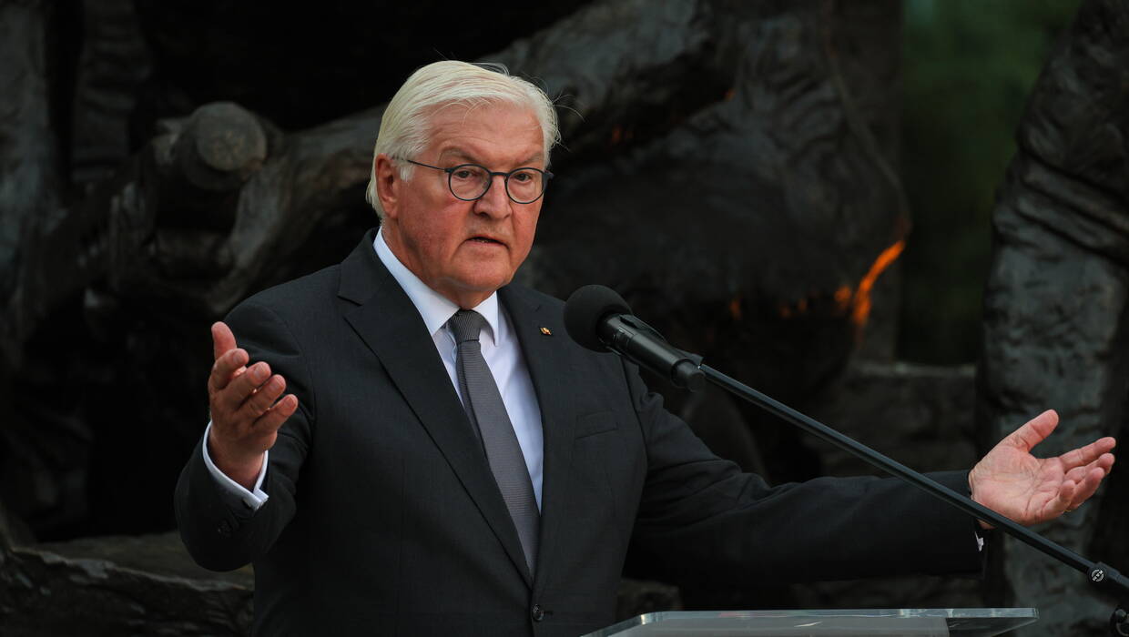 Prezydent RFN Frank-Walter Steinmeier. Fot. PAP/	Paweł Supernak