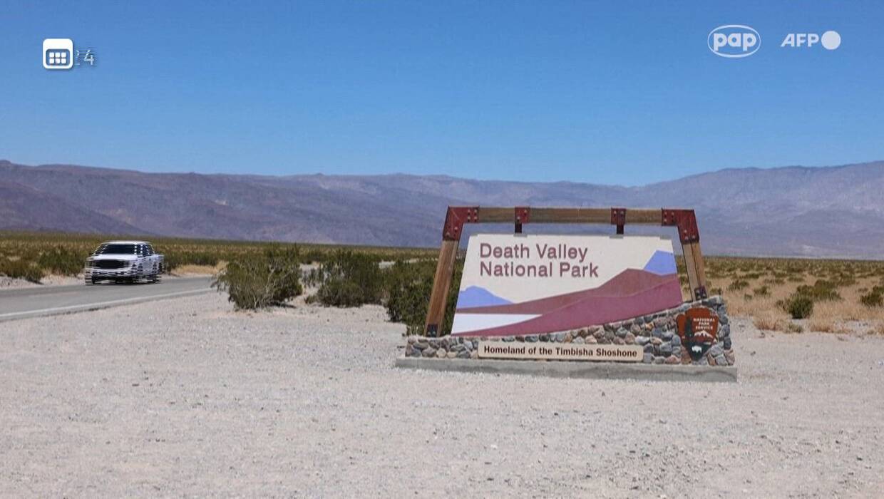 Dolina Śmierci w USA fot. PAP/AFP