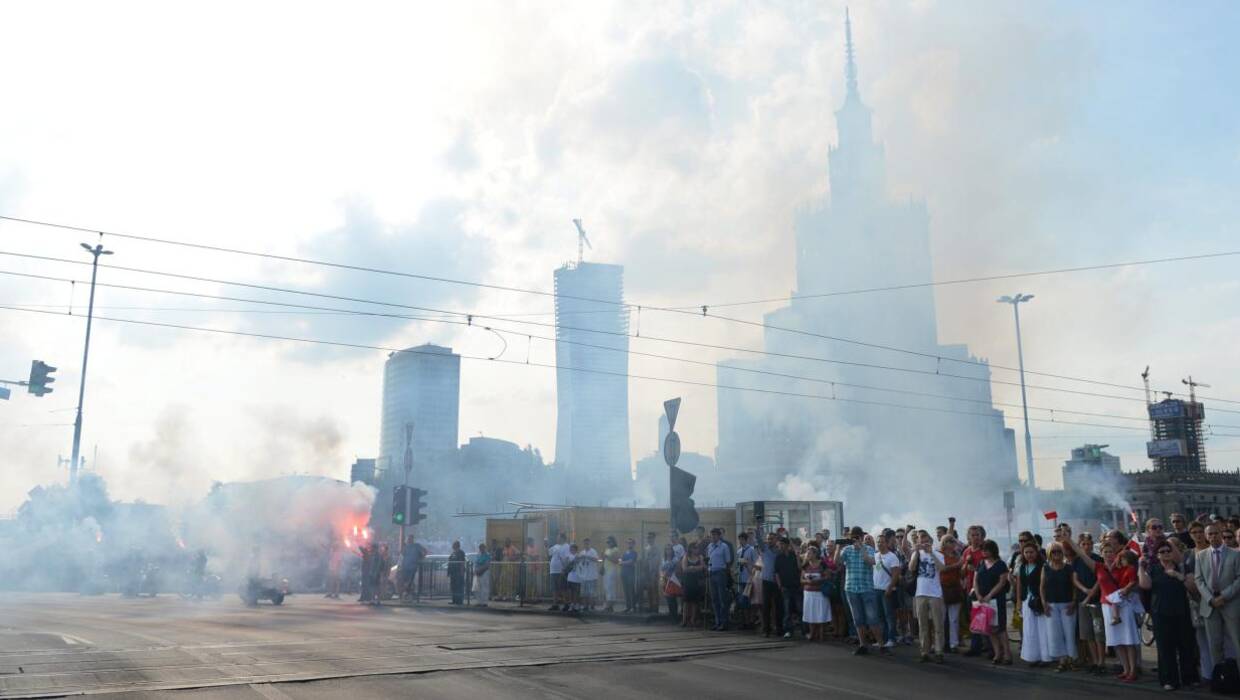 Obchody godziny "W" w Warszawie Fot. PAP/Radek Pietruszka