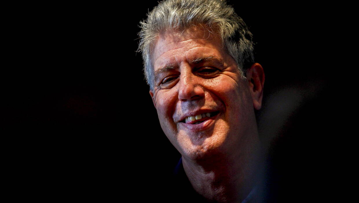 Anthony Bourdain. Fot. PAP/EPA/Jose Sena Goulao