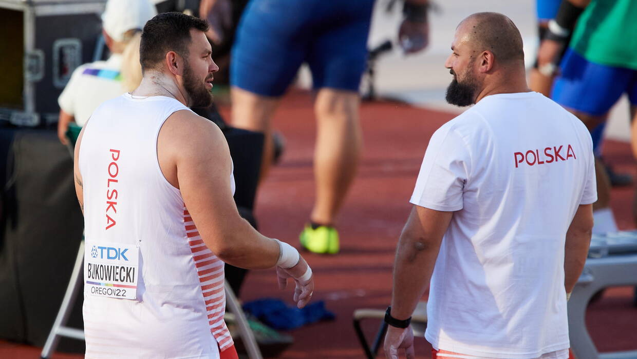 Konrad Bukowiecki i Michał Haratyk Fot. PAP/Adam Warżawa