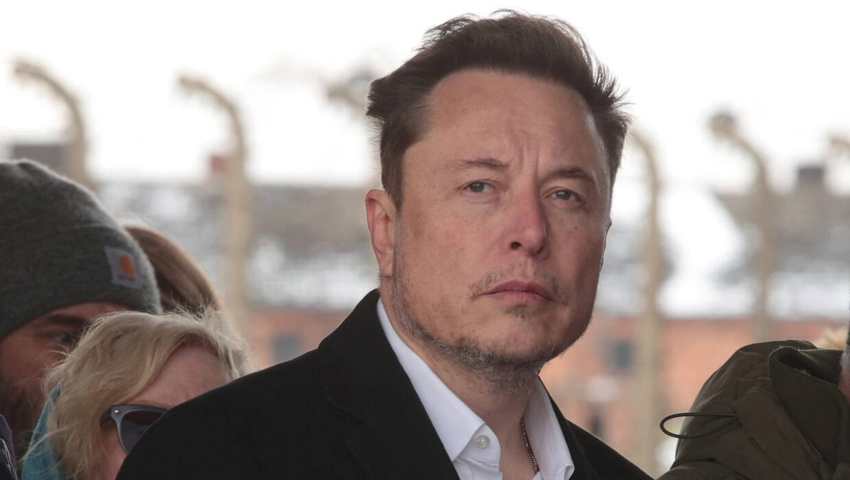 Elon Musk. Fot. PAP/	Zbigniew Meissner