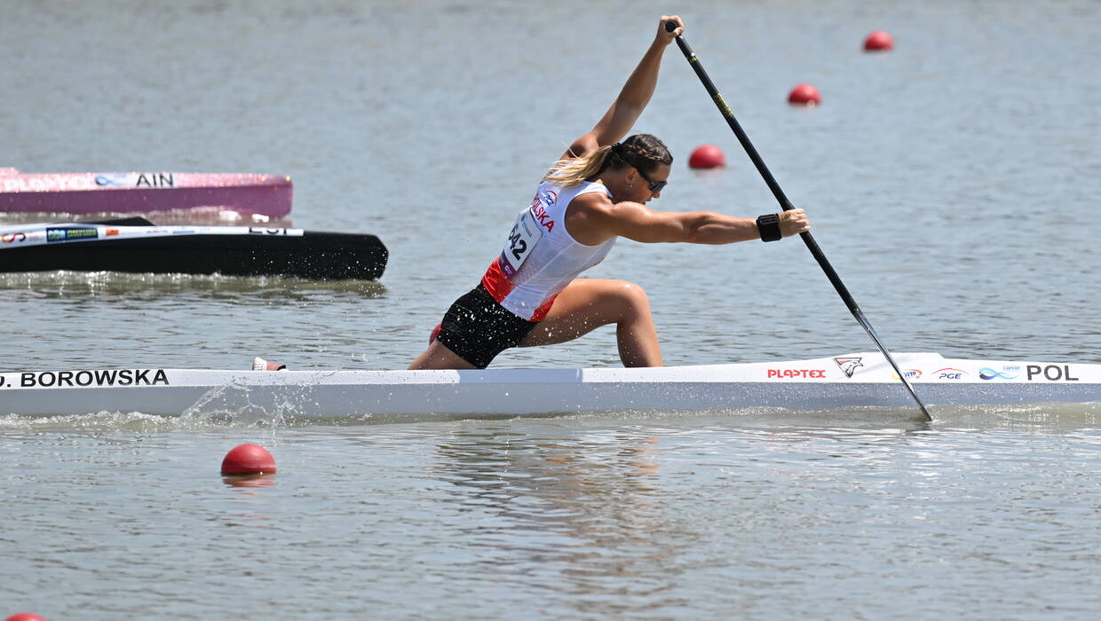 Polska kanadyjkarka Dorota Borowska, fot. PAP/Grzegorz Michałowski