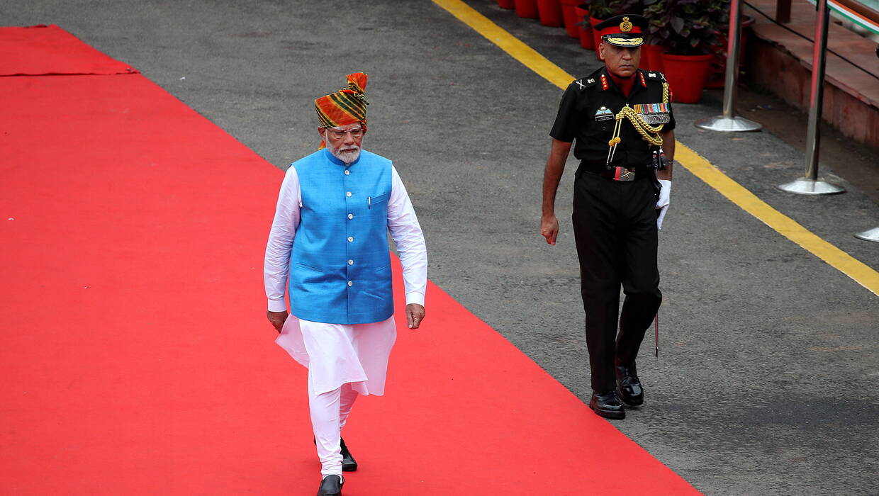 Premier Indii Narendra Modi, fot. PAP/EPA/HARISH TYAGI