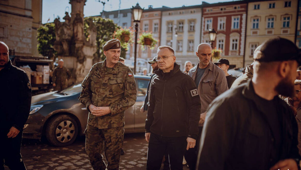 Andrzej Duda. Fot. facebook/Terytorialsi zawsze gotowi