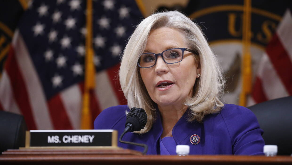 Liz Cheney, fot. PAP/EPA/MICHAEL REYNOLDS