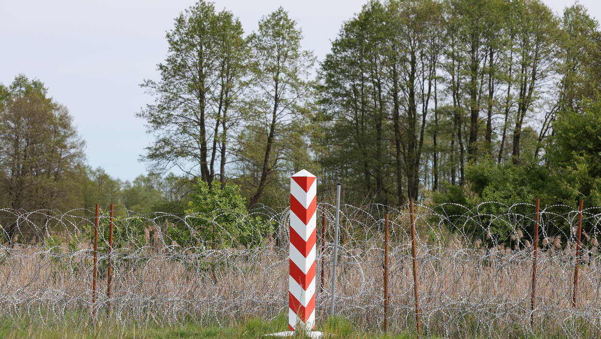 Granica Polski (zdjęcie ilustrujące). Fot. PAP/Paweł Supernak