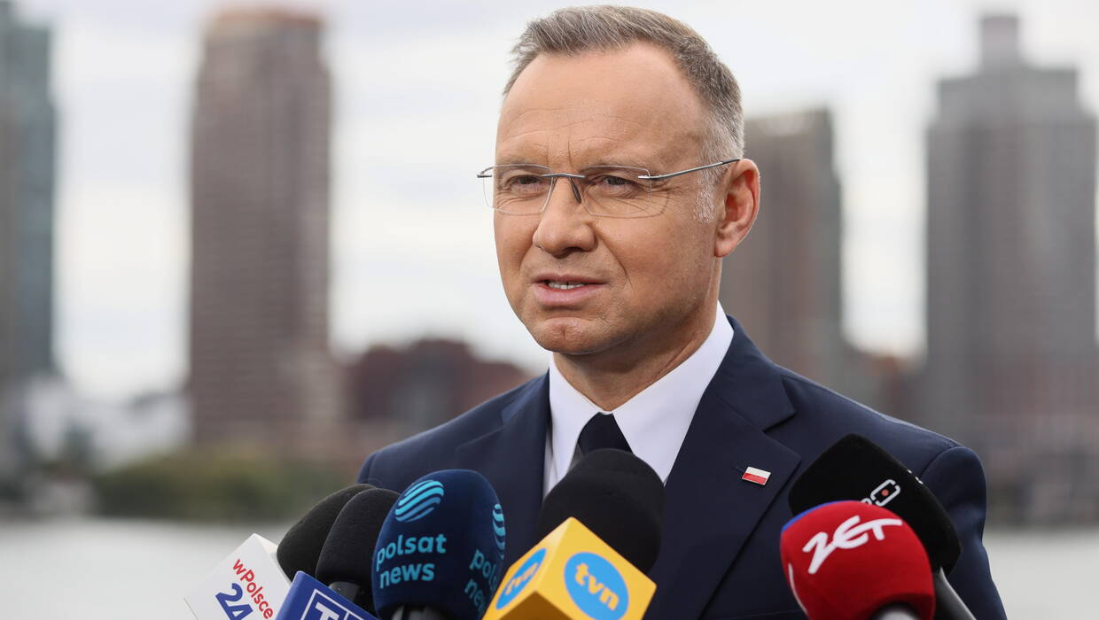 Prezydent RP Andrzej Duda. Fot. PAP/Leszek Szymański