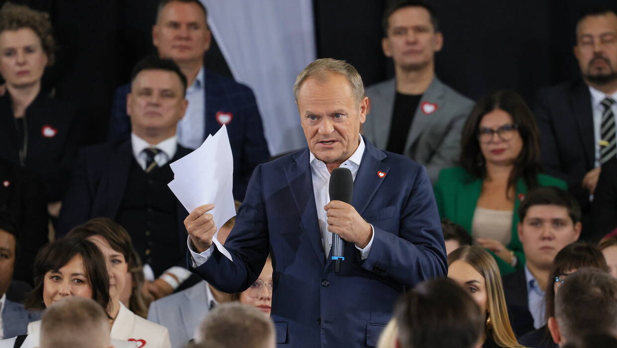 Donald Tusk. Photo PAP/Paweł Supernak