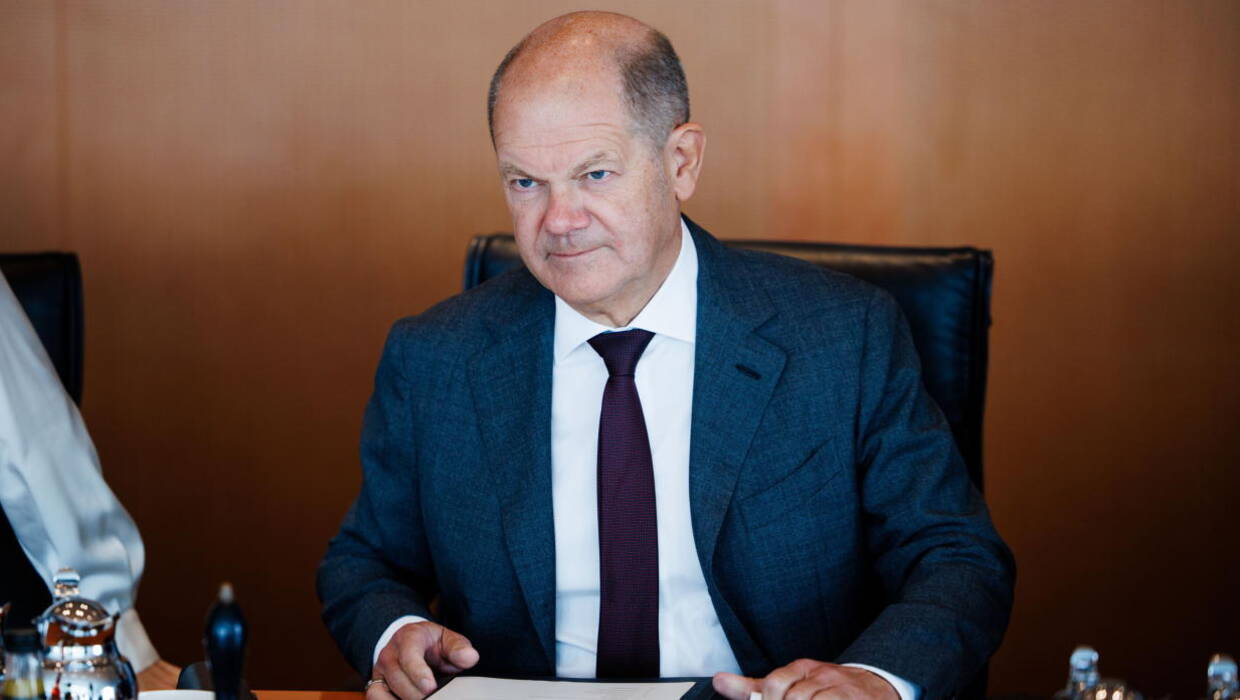 Kanclerz Niemiec Olaf Scholz. Fot. EPA/CLEMENS BILAN