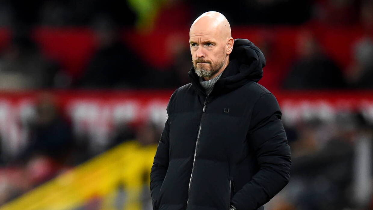 Były trener Manchesteru United Erik ten Hag. Fot. PAP/EPA/PETER POWELL