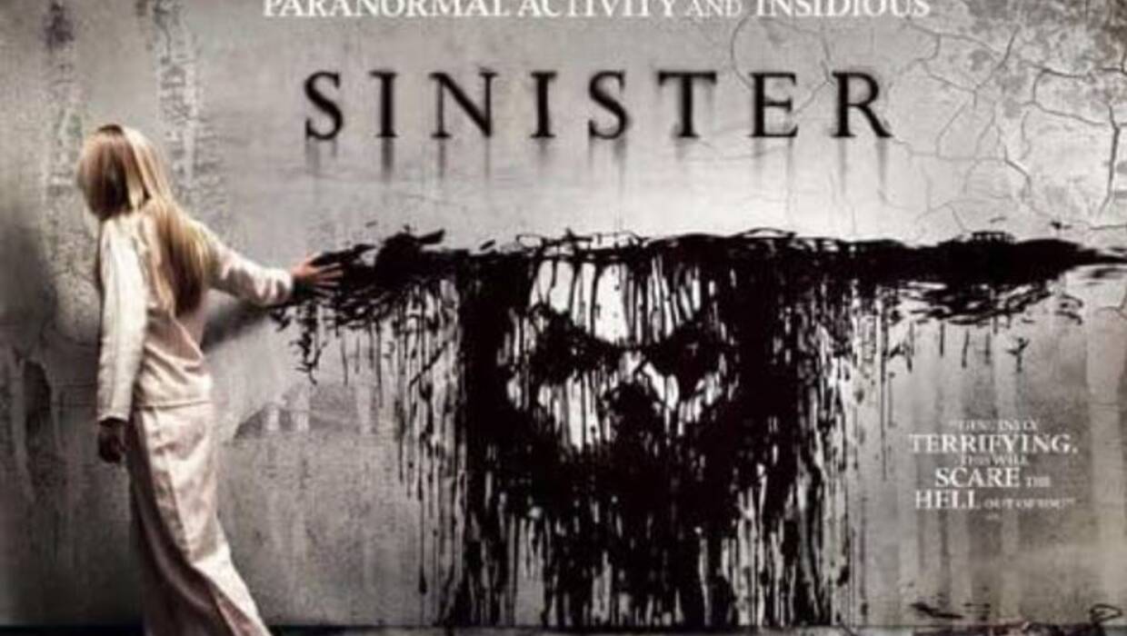 Plakat z filmu "Sinister". Fot. mat. prasowe